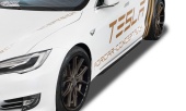 Пороги для TESLA Model S Slim  Model S